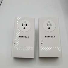 Adaptador Powerline NETGEAR 2000 Mbps (2) portas Gigabit Ethernet (PLP2000) comprar usado  Enviando para Brazil