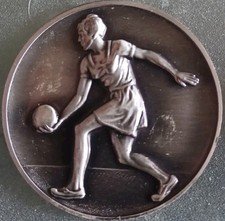 Medaille embleme kegeln gebraucht kaufen  Deutschland