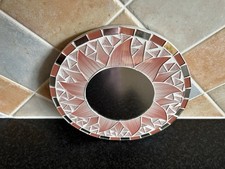 Circular mosaic mirror for sale  PINNER