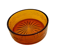 Glass amber bowl for sale  Tucson