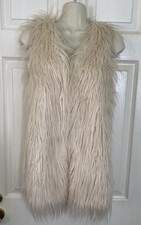 Women shaggy faux for sale  STAFFORD