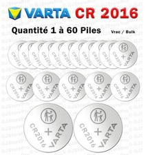 Piles cr2016 varta d'occasion  Cognin