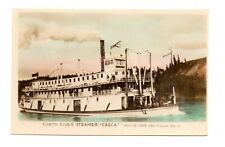 CANADÁ SS CASCA YUKON RIVER DAWSON & WHITEHORSE ROUTE FOTO REAL COLORIDA PC 1930s, usado comprar usado  Enviando para Brazil