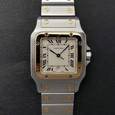 Cartier santos galbee usato  Roma