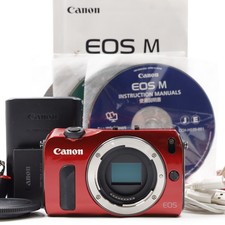 Câmera Digital Sem Espelho Canon EOS M 18.0MP Vermelha [Quase Perfeita] #4443J comprar usado  Enviando para Brazil