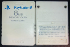 Cartões de memória oficiais Sony PlayStation 2 PS2 MagicGate autêntico 8MB comprar usado  Enviando para Brazil