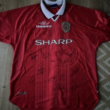 Manchester united treble for sale  STOCKPORT