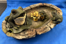 Resin frogs waterlily for sale  Haymarket