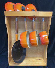 Creuset volcanic orange for sale  RIPON