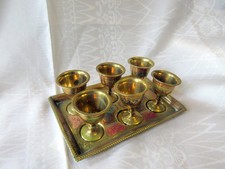brass goblets for sale  STIRLING