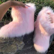Women winter fluffy d'occasion  Expédié en Belgium