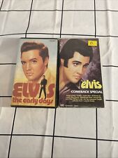 Elvis presley vhs for sale  BRIDLINGTON