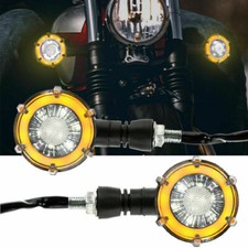 Luz de seta LED para motocicleta indicador pisca DRL fluindo piscando comprar usado  Enviando para Brazil