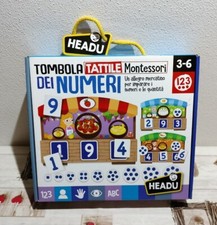 Montessori tombola tattile usato  Treviso