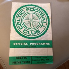 1969 celtic partick for sale  DUKINFIELD