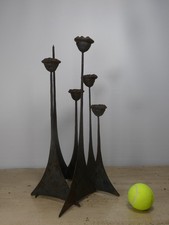 Midc brutalist candlestick for sale  GUILDFORD
