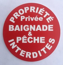 Panneau propriété privée d'occasion  Rougemont