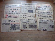 Lotto quotidiani 1957 usato  Varano Borghi