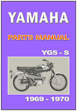 YAMAHA Peças Manual G5S G5-S YG5-S YG5S 1969 1970 Lista de Catálogo de Peças FS1 comprar usado  Enviando para Brazil