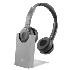 Fone de ouvido Cisco 730 com suporte de carregamento sem fio, usado comprar usado  Enviando para Brazil