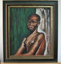 Tableau ethnique peinture d'occasion  Pornic