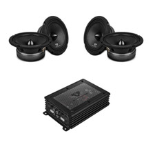 Alto-falantes midrange 4x 6,5" com bala e amplificador - pacote Black Diamond comprar usado  Enviando para Brazil