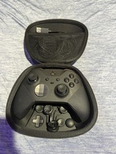 Controle Microsoft Xbox Elite 1 série 2 preto com estojo e Kontrol Freeks comprar usado  Enviando para Brazil