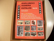 Kadlubeks kamera katalog gebraucht kaufen Kadlubeks kamera katalog gebraucht kaufen  Salzgitter