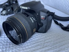 Câmera digital Canon DSLR EOS 650D Rebel T4i pacote com lente Sigma EX comprar usado  Enviando para Brazil