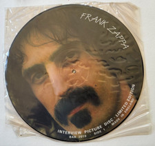 frank zapp lp picture disc. interview.        uk import.  m-, usado comprar usado  Enviando para Brazil
