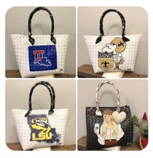 Bolsa tote Bayong temática personalizada nativa com zíper deve escolher 1 design, usado comprar usado  Enviando para Brazil