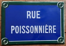Ancienne plaque émaillée d'occasion  Paris XVIII