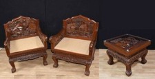 Hand carved chinese for sale  POTTERS BAR
