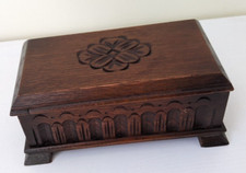 Vintage wooden carved for sale  PUDSEY