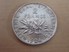 Semeuse argent 1904 d'occasion Semeuse argent 1904 d'occasion  Mazé