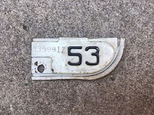 1953 california license for sale  San Diego