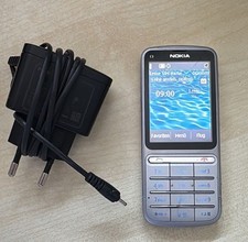 Nokia C3-01 (RM-640) Silber, Geprüft, Volle Funktion, Händler, Garantie, Top comprar usado  Enviando para Brazil