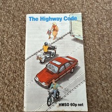 Vintage highway code for sale  BAKEWELL