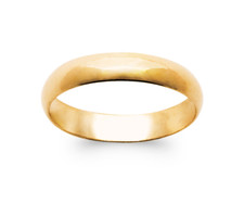 Bague alliance lisse d'occasion  Alès