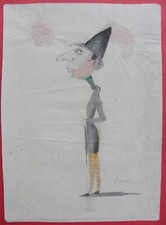Eugenio cecconi caricatura usato  Casteggio