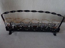 Retro schnapsgläser set gebraucht kaufen  Schönwald
