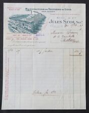 Invoice 1929 croix d'occasion  Expédié en Belgium