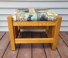 Vintage wood bench for sale  New Hudson