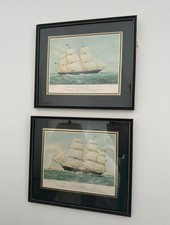 Pair antique ships for sale  BOLTON