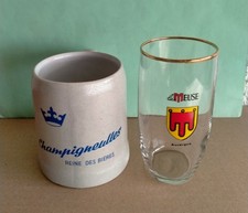 Chope verre biére d'occasion  Bitche