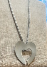 vintage pendant pewter heart for sale vintage pendant pewter heart for sale Duncansville