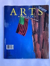 ARTS Magazine April 1991 David Hammons Pan African Flag Cover RARE Vintage Art comprar usado  Enviando para Brazil