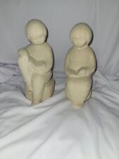 Pair travertine bookends d'occasion  Expédié en Belgium