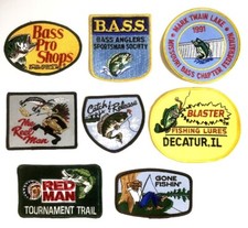 Fishing patches vintage for sale  Union