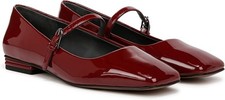 Usado, Franco Sarto Feminino Tinsley Mary Jane Gótico Vermelho Patente Plano Novo com etiquetas/ob 5M comprar usado  Enviando para Brazil